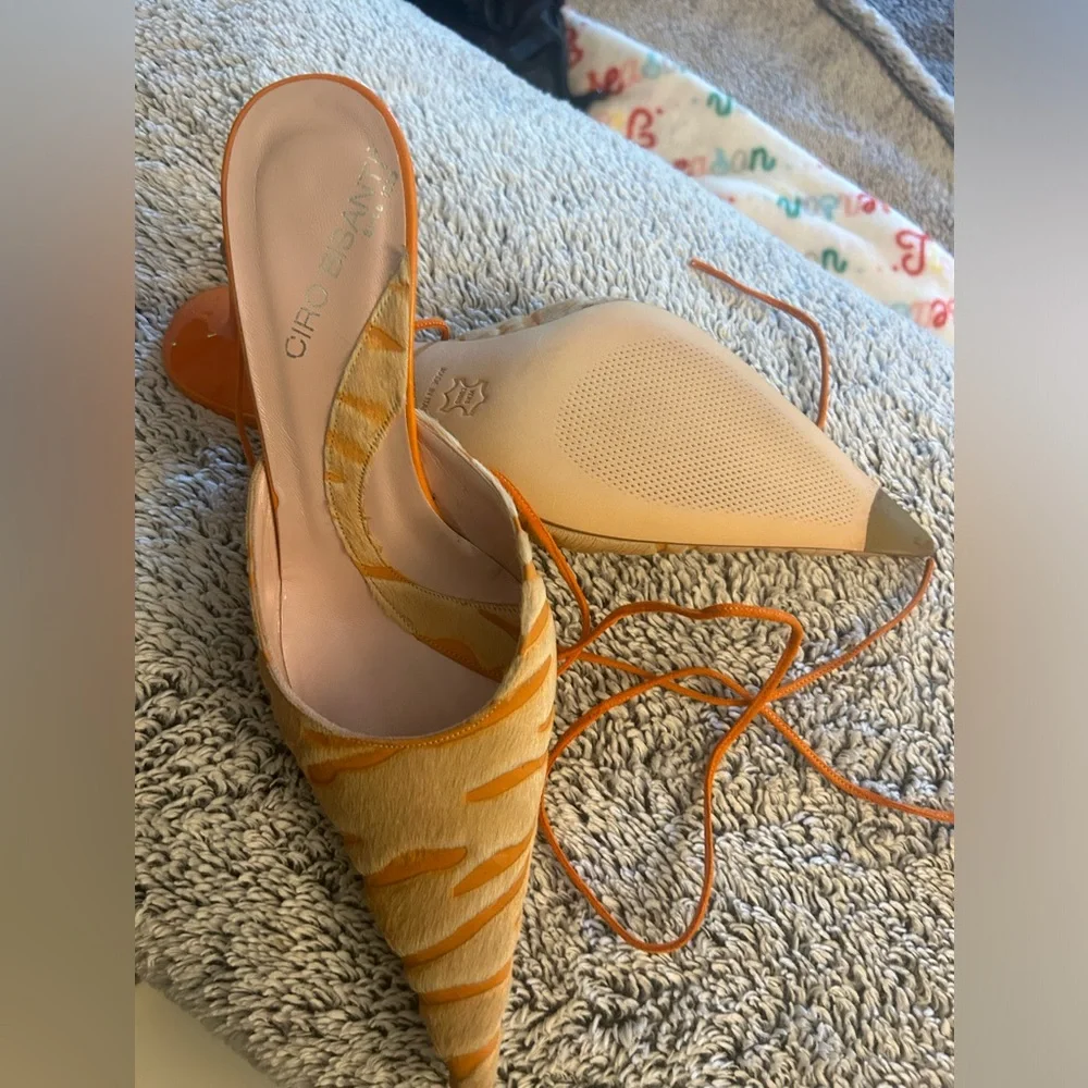 Ciro Busanti Zebra Heels - Picture 5 of 7